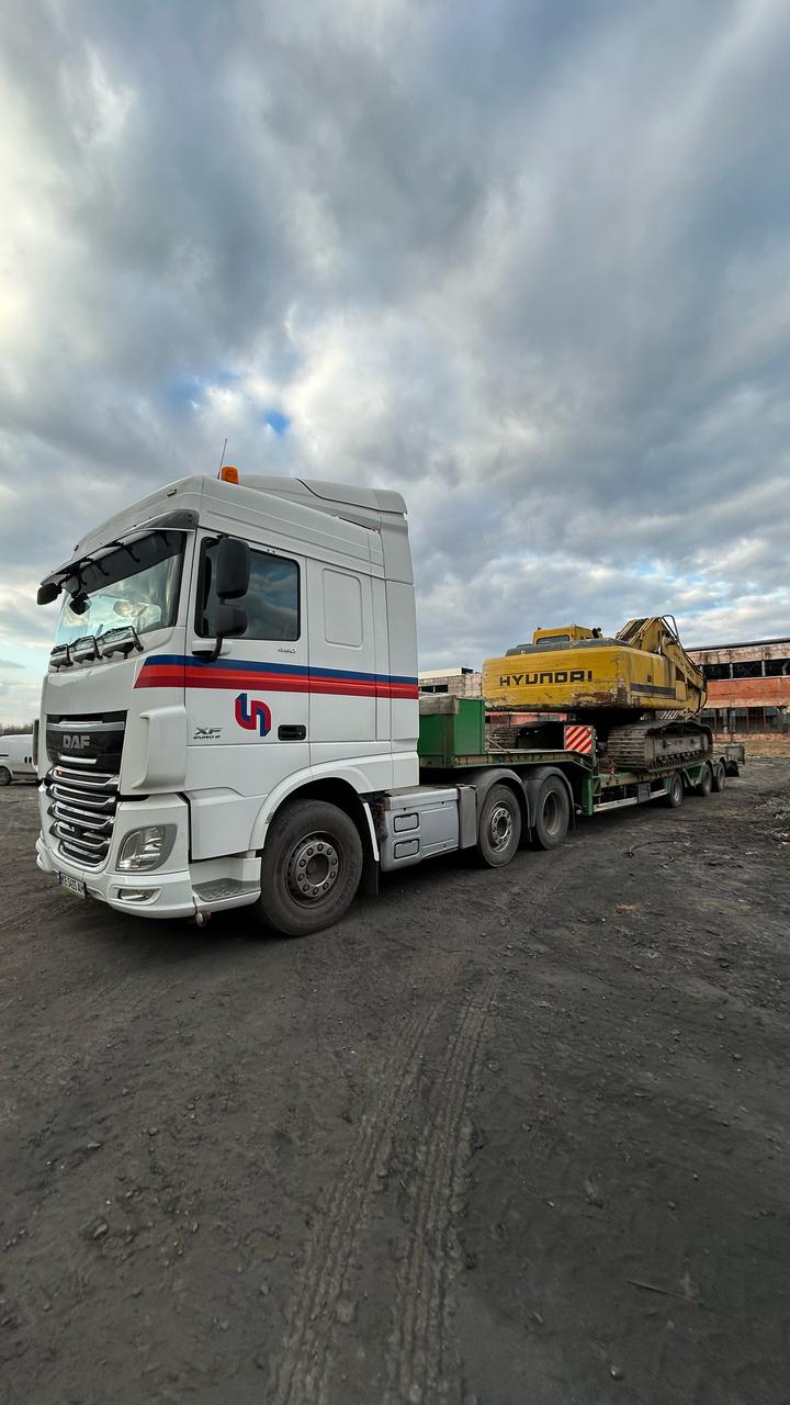 4 Низкорамная платформа для техники вызвать Днепр