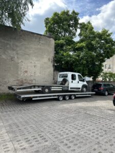 19 перевозка коммерческого транспорта из Польши - эвакуаторы, микроавтобусы, бусики