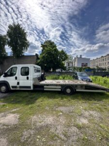 21 Эвакуатор после аварии из ПОльши